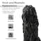 Glitzhome® 27.75" MGO Guardian Sitting Lion Garden Statue